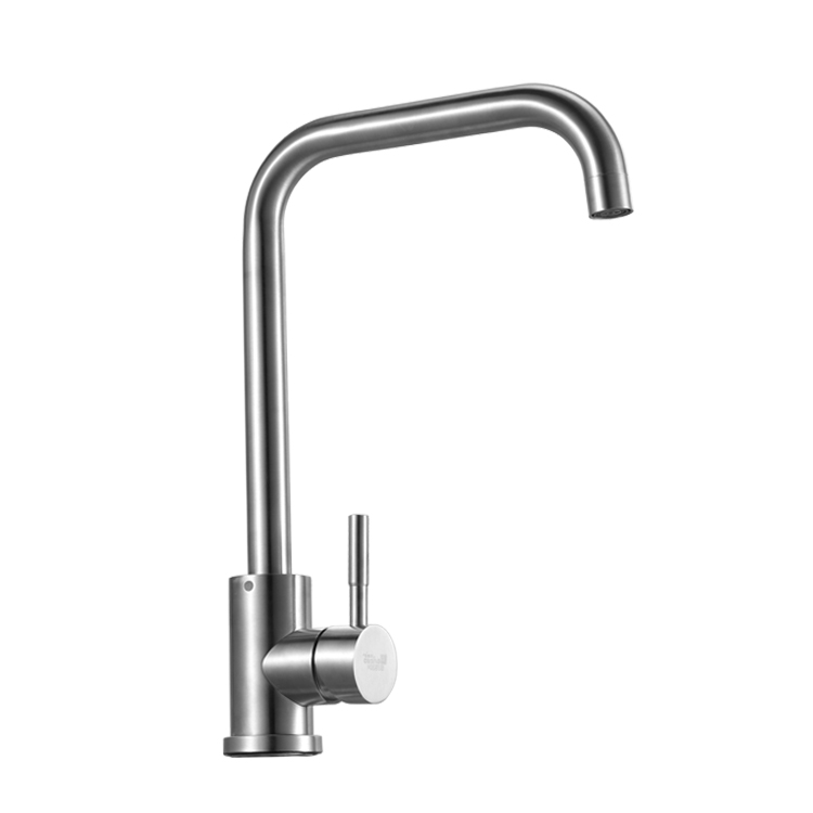 304 Stainless Steel Desk Mounted Kitchen Faucet