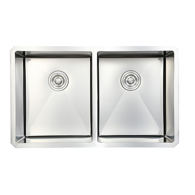 Undermount Stainless Steel Kitchen Sink Double Bowl